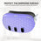 For Meta Quest 3 Soft TPU Protective Case VR Headset Anti-shock Cover - Light Purple - 4