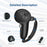 WOLMTT 1 Pair for Meta Quest 3 Touch Controller Anti-drop Protective Cover Silicone Sleeve - Black - 5