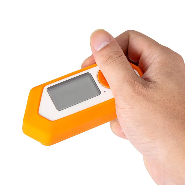 Compatible with Flipper Zero Silicone Case Portable Lightweight Protective Case - Orange - 4