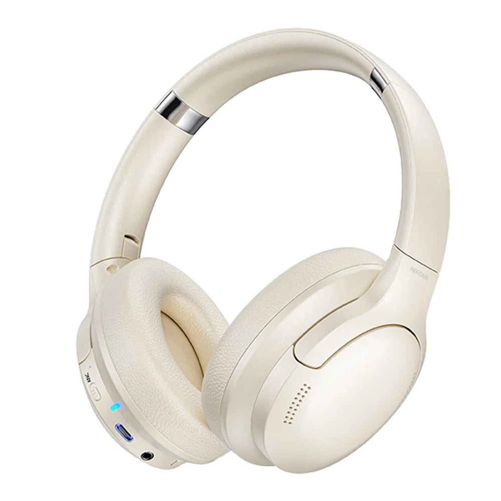 WEKOME M11 Enjoyer Series ANC Smart Noise-Canceling Wireless Headphone Bluetooth-compatible Headset - White - 1
