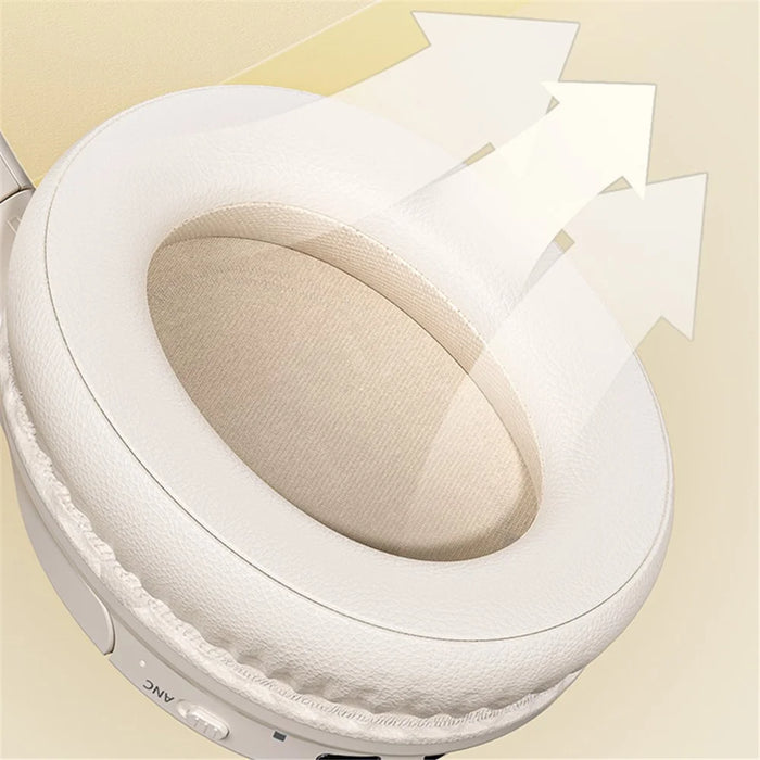 WEKOME M11 Enjoyer Series ANC Smart Noise-Canceling Wireless Headphone Bluetooth-compatible Headset - White - 7