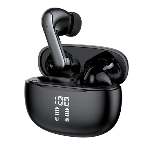 S52 TWS Earphones Stereo Sound Bluetooth-compatible 5.3 Semi-in-ear Wireless Headphones - 1
