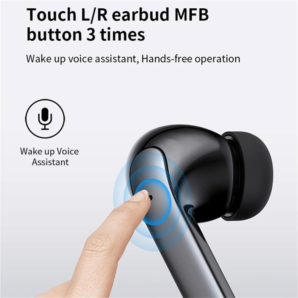 S52 TWS Earphones Stereo Sound Bluetooth-compatible 5.3 Semi-in-ear Wireless Headphones - 7
