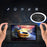 For Steam Deck Anti-Scratch Silicone Cover Protective Case with 2 Rocker Caps - Black - 3