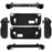 For Steam Deck Anti-Scratch Silicone Cover Protective Case with 2 Rocker Caps - Black - 6
