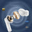 REMAX W21N ANC+ENC Dual Noise Canceling Bluetooth-compatible Earphones Low Latency Touch Control Headphones - White - 5