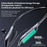 M518P Neckband Wireless Earphone Bluetooth-compatible 5.3 Magnetic Neck Hanging Headphone Sports Headset - Black - 3