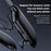 M518P Neckband Wireless Earphone Bluetooth-compatible 5.3 Magnetic Neck Hanging Headphone Sports Headset - Black - 5