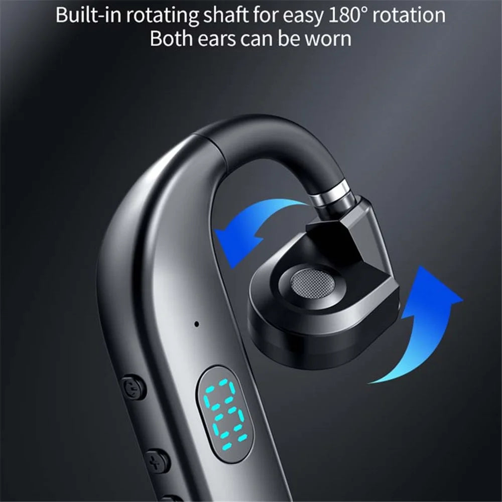 T50 Wireless Bone Conduction Headphone Sport Running Earphone Single-Ear Headset Bluetooth-compatible Headset - 2