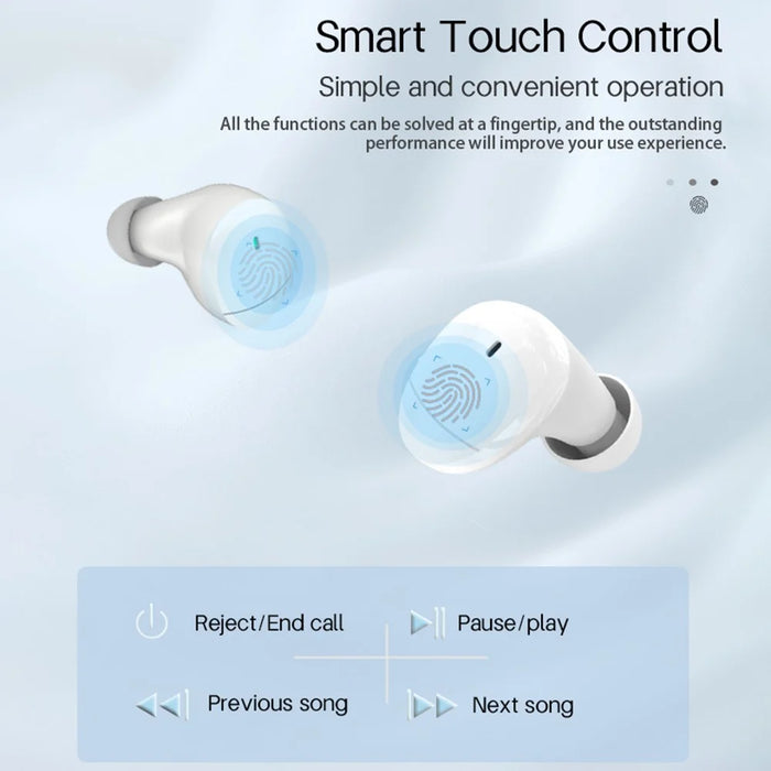 B2 Bluetooth-compatible TWS Headset Low Delay In-ear Headphone Wireless Waterproof Earphone with Charging Case - 3