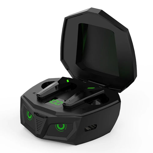 P50 TWS Bluetooth-compatible Earphone Stereo Music Low Latency Gaming Wireless Headset - Black - 1