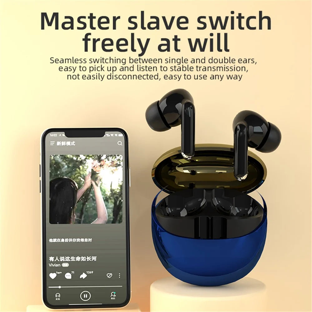 Y913 HiFi Sound In-ear Bluetooth-compatible Earbuds IPX7 Waterproof Wireless Headphones - Red - 7