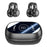 M47 Earclip Bone Conduction Wireless Headphone with Mic Bluetooth-compatible 5.3 Gaming Headset Noise Reduction Sport Earphone - Black - 1