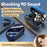 M47 Earclip Bone Conduction Wireless Headphone with Mic Bluetooth-compatible 5.3 Gaming Headset Noise Reduction Sport Earphone - Black - 4
