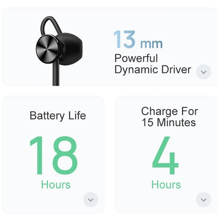 HUAWEI FreeLace Wireless Earphone Bluetooth-compatible 5.2 Neck Hanging Magnetic Absorption Headphones (Chinese Version) - Black - 4