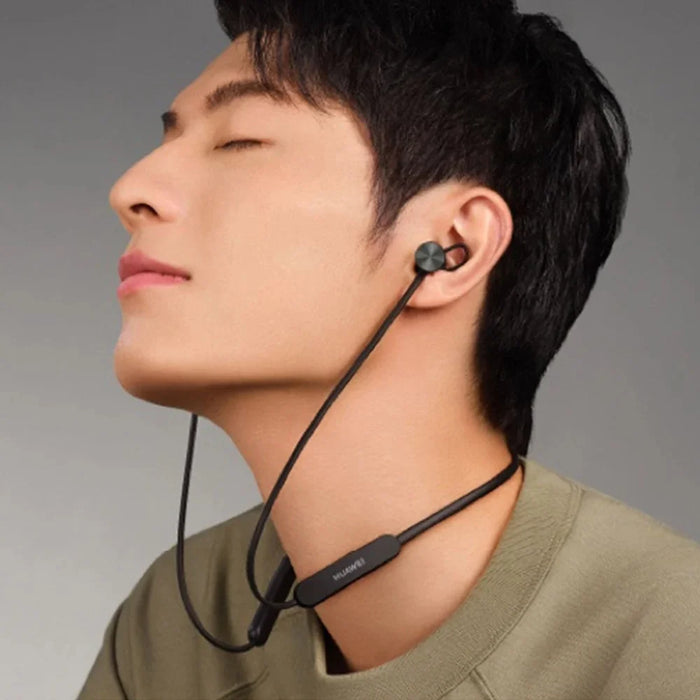 HUAWEI FreeLace Wireless Earphone Bluetooth-compatible 5.2 Neck Hanging Magnetic Absorption Headphones (Chinese Version) - Black - 6