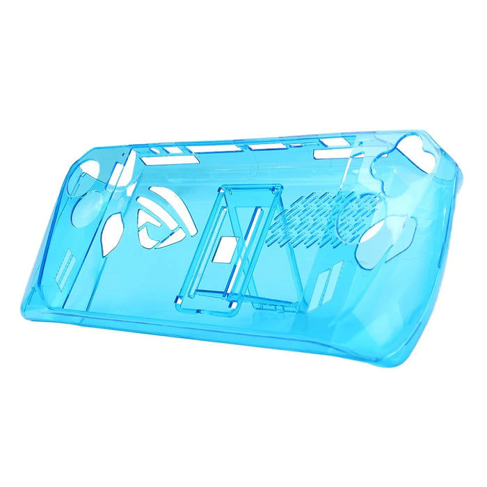 Clear PC Case for ASUS ROG Ally Protection Cover Shockproof Game Console Sleeve - Transparent Blue - 4