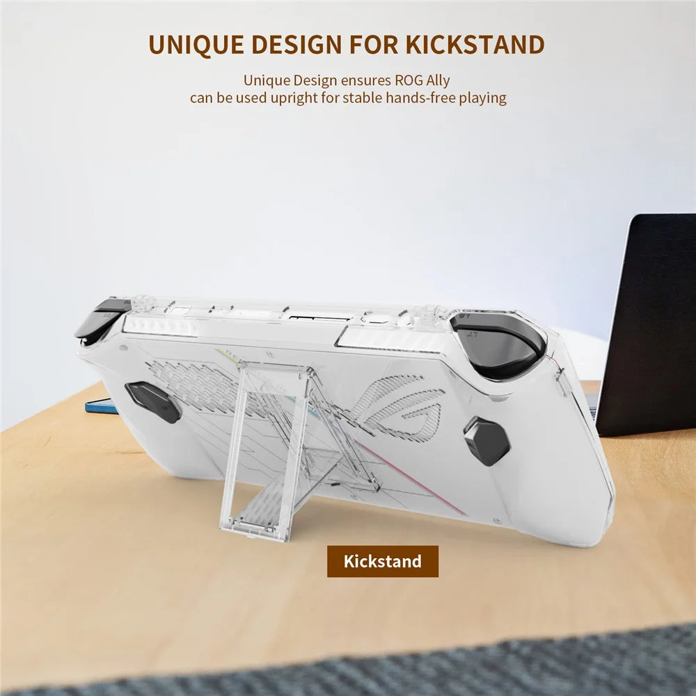 JYS JYS-RA007 For ASUS ROG Ally Clear PC Protective Case Game Console Anti-drop Shell - 5