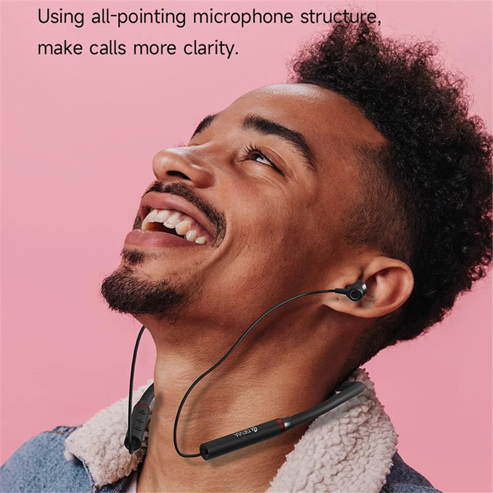 DEVIA Kintone Series Neckband Sport Wireless Earphone Metal Magnetic Bluetooth-compatible Headphone - 3