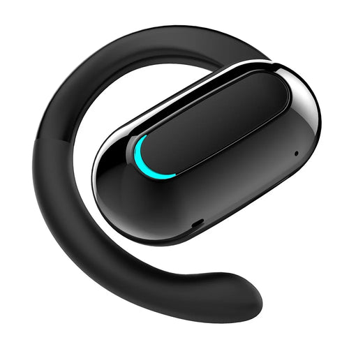 M-F9 Single Ear Wireless Bluetooth-compatible 5.3 Earhook Headset Sports Running Music Earphone - Black - 1