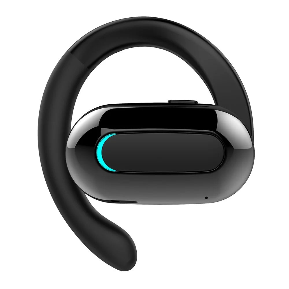 M-F9 Single Ear Wireless Bluetooth-compatible 5.3 Earhook Headset Sports Running Music Earphone - Black - 2