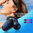 F20 Bluetooth-compatible Ear Clip Earphone Digital Display Wireless Music Headset - Black - 3