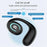 K9 Single Ear Bluetooth-compatible 5.3 Earhook Headset Bone Conduction Music Earphone - Black - 6