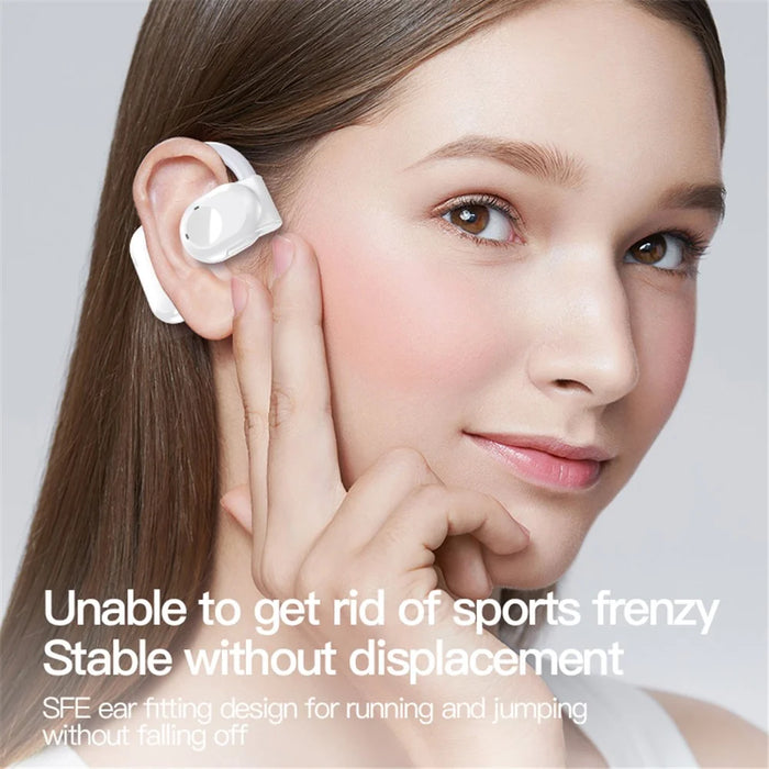 BY99 Single Ear Bluetooth-compatible 5.3 Earhook Headset Air Conduction Earphone - Black - 3