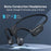 DACOM E80 Bone Conduction Headphone Wireless Bluetooth-compatible 5.3 Earphone - Black - 2