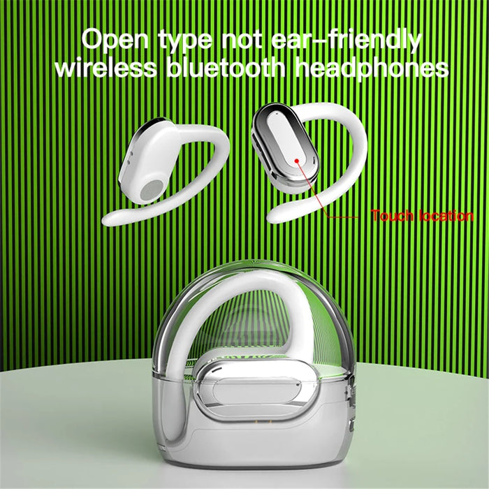 FN88 OWS Single Ear Bluetooth-compatible Earhook Headset Music Calling Earphone - Nude - 2