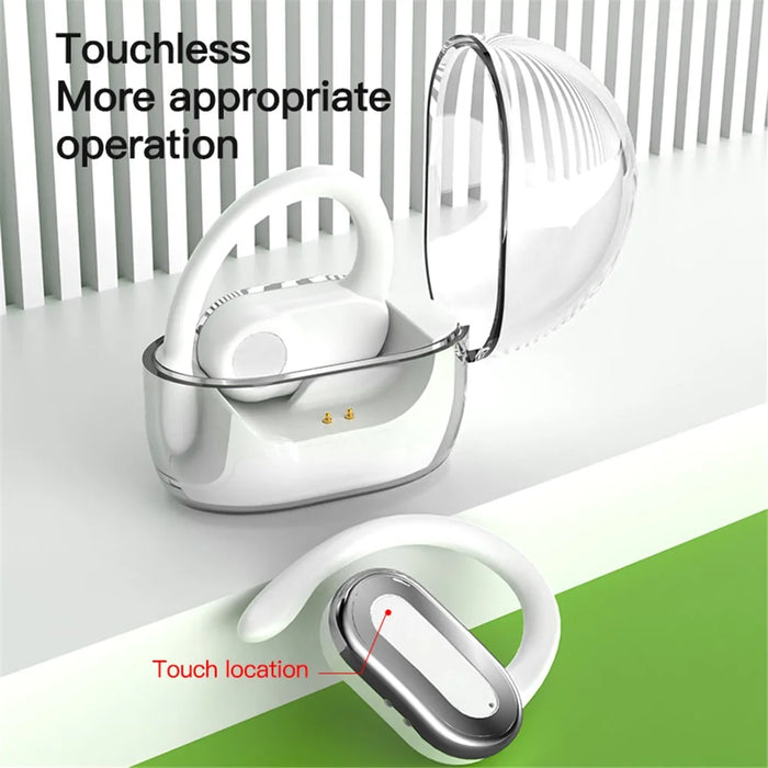 FN88 OWS Single Ear Bluetooth-compatible Earhook Headset Music Calling Earphone - Nude - 6