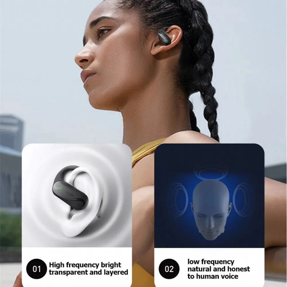 DACOM X1 Touch Control Headset Bluetooth-compatible Bone Conduction TWS Headphone - 6