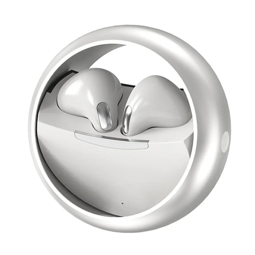 KM89 TWS Bluetooth-compatible 5.3 Earphone Stereo Music Gaming Wireless Headset - Silver - 1