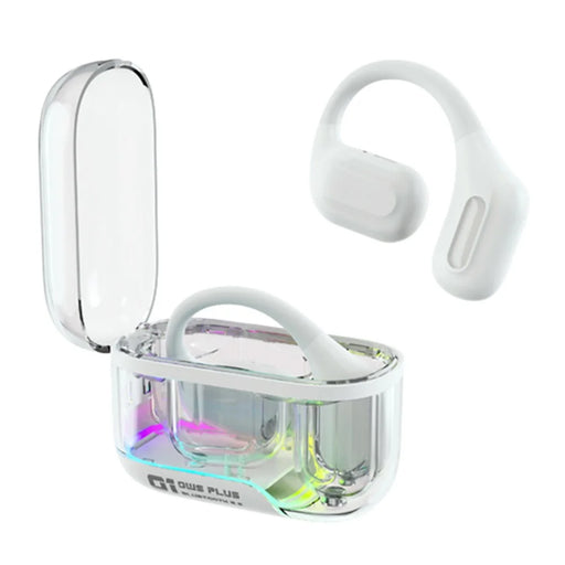 C01 Bluetooth-compatible 5.3 Earphone Bone Conduction Ear Hanging Music Headset - White - 1