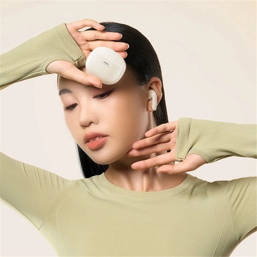 REMAX CozyPods W10N ANC+ENC Dual Noise-Canceling Wireless Earbuds Bluetooth-compatible Headset - White - 2
