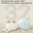 REMAX CozyPods W10N ANC+ENC Dual Noise-Canceling Wireless Earbuds Bluetooth-compatible Headset - White - 7