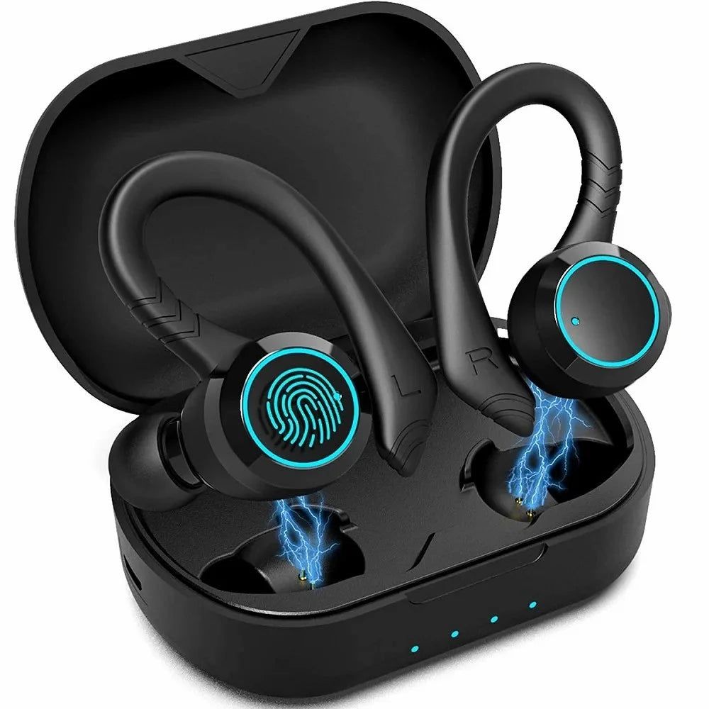 BE1033 Bluetooth-compatible Sports Earbuds IPX7 Waterproof HiFi Stereo Sound Earhook Wireless Earbuds - 1
