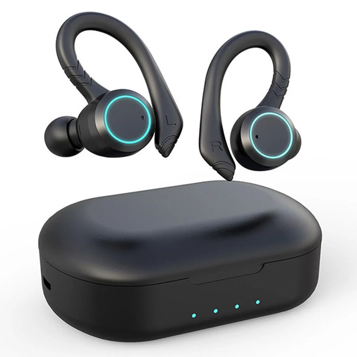 BE1033 Bluetooth-compatible Sports Earbuds IPX7 Waterproof HiFi Stereo Sound Earhook Wireless Earbuds - 7
