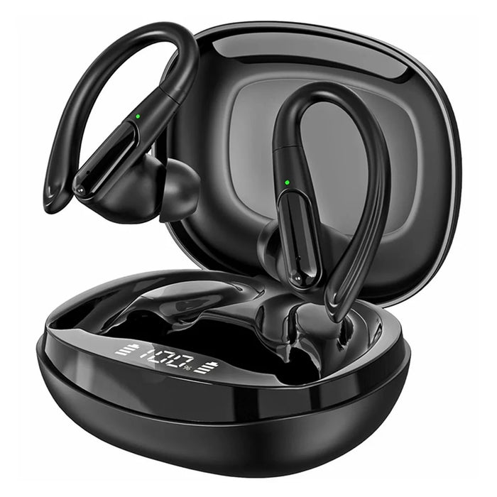 BE1043 Noise Reduction Bluetooth-compatible Earphone Wireless Music Headset with Detachable Earhook - 2