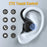 BE1039 Noise Canceling Ear Hook Bluetooth-compatible Headphones Wireless In-ear Earphones - 2