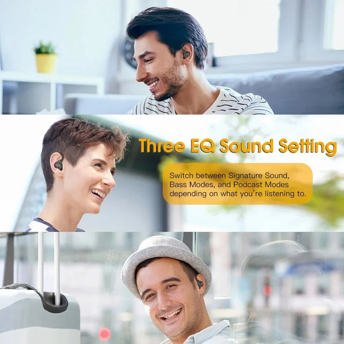 BE1039 Noise Canceling Ear Hook Bluetooth-compatible Headphones Wireless In-ear Earphones - 5