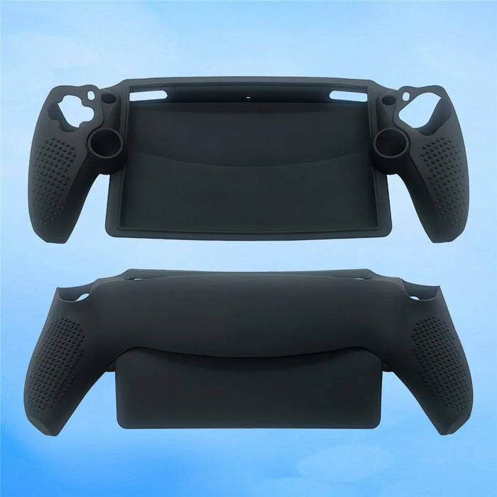 For Sony PS5 Portal Anti-Scratch Game Controller Protector Silicone Sleeve Case - Black - 4