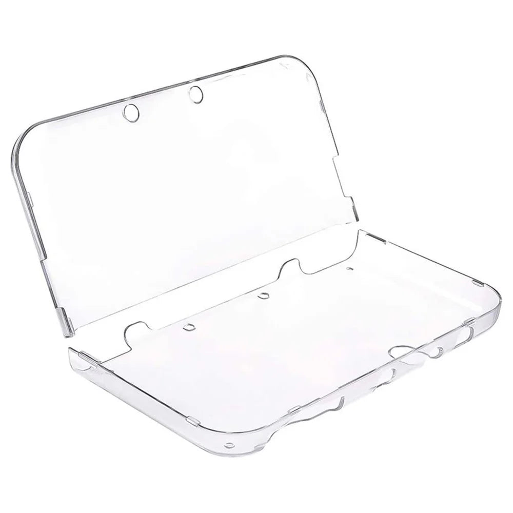 For New 3DS XL / LL Console Crystal Clear Hard Shell Anti-scratch PC Case - 1
