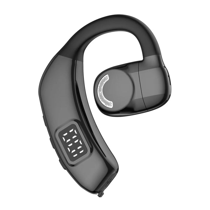 X30 Bluetooth-compatible 5.4 Single Ear Business Headphone Wireless Hook Earphone - Black - 1