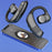 X30 Bluetooth-compatible 5.4 Single Ear Business Headphone Wireless Hook Earphone - Black - 3
