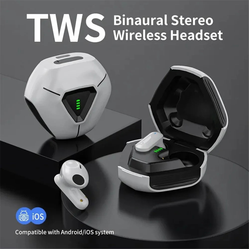 LY09 TWS Wireless Headset Noise Reduction Gaming Bluetooth-compatible Earphones with Charging Case - 2