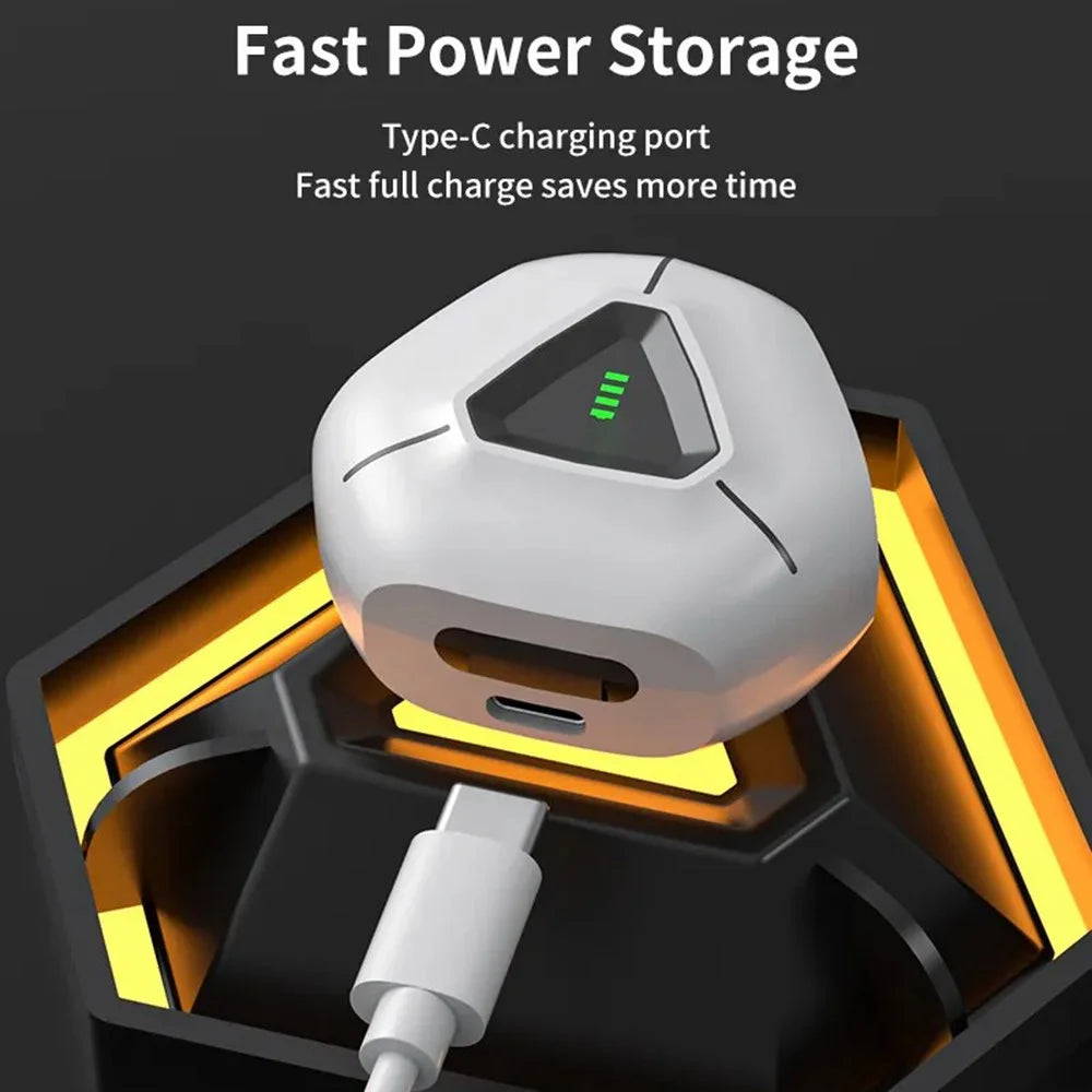LY09 TWS Wireless Headset Noise Reduction Gaming Bluetooth-compatible Earphones with Charging Case - 5