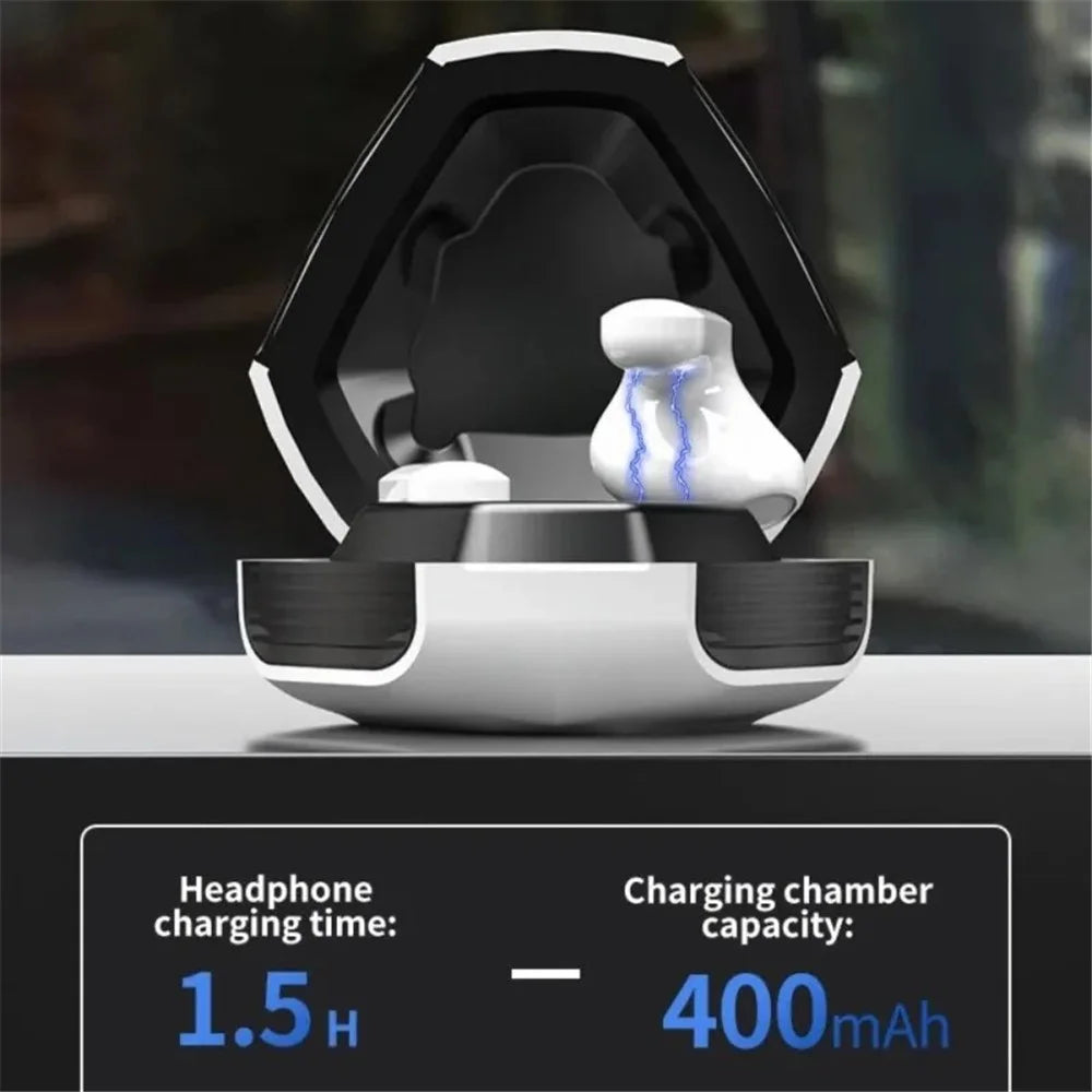 LY09 TWS Wireless Headset Noise Reduction Gaming Bluetooth-compatible Earphones with Charging Case - 6