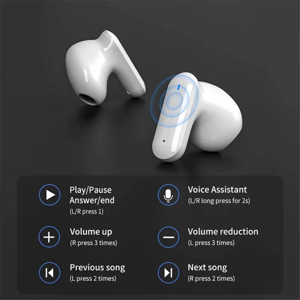 LY09 TWS Wireless Headset Noise Reduction Gaming Bluetooth-compatible Earphones with Charging Case - 7