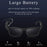 KY01 Waterproof Smart Glasses Open Ear Headphone Bluetooth-compatible Music Headset - Anti Blue Light Design - 6